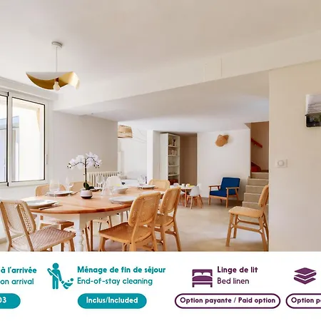 Maison Pour 6 Adultes,2enfants Avec Jardin